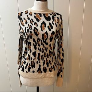 Target leopard sweater